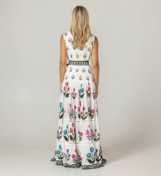 Robe Longue Miri - 100% voile de coton - Miss June Paris - 4