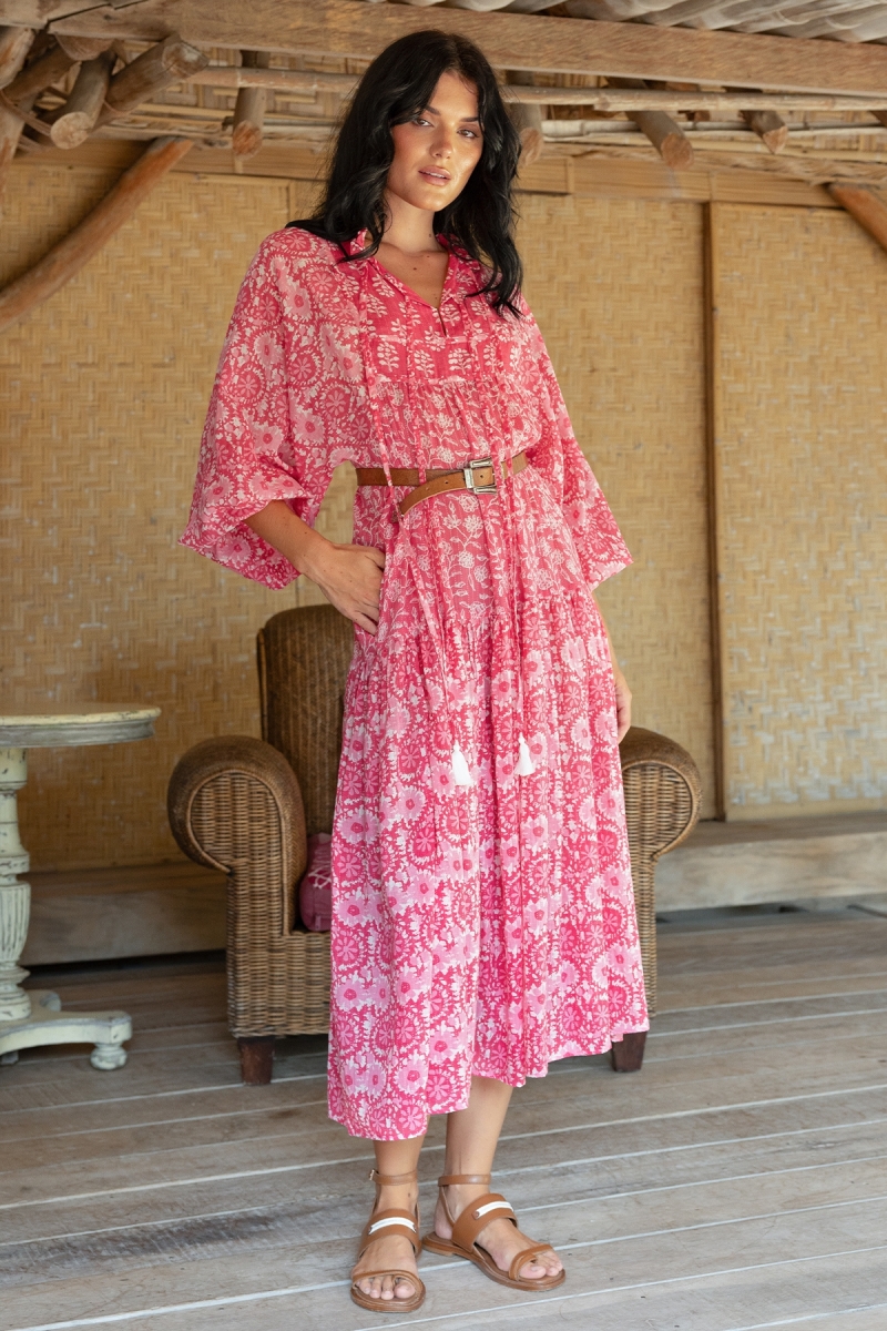 Robe Longue Felicity - 100% voile de coton - Miss June Paris - 2