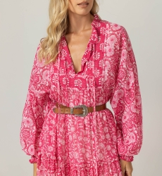 Robe Longue Felicity - 100% voile de coton - Miss June Paris - 5