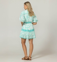 Robe Courte Elma - 100% voile de coton - Miss June Paris - 4