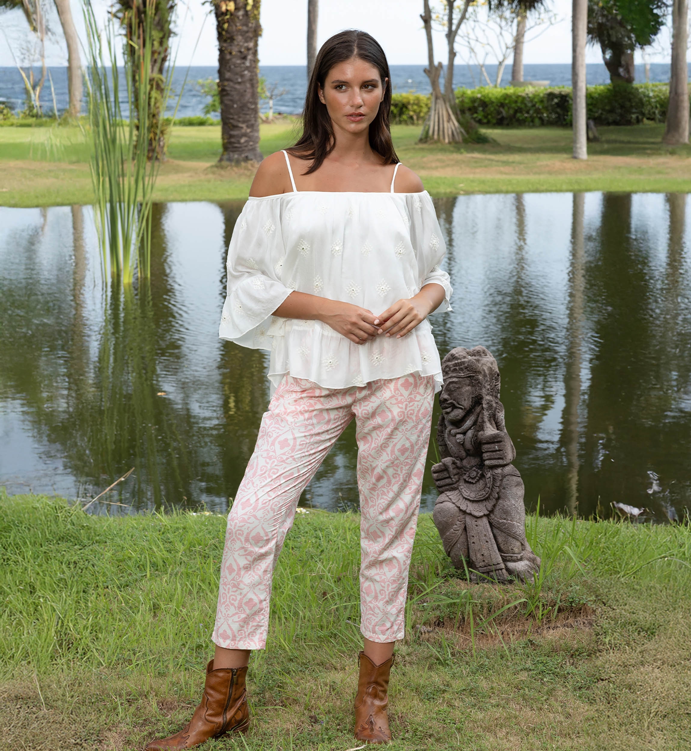 Bluse Formentara - 100% Viskose - Miss June Paris - 2