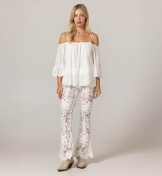 Pantaloni Darling - Pizzo 100% Viscosa - Miss June Paris - 3