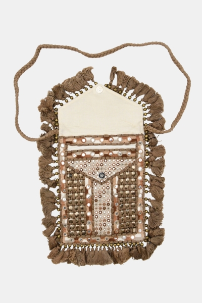 bohemian TASSELS fancy cotton bag - Miss June