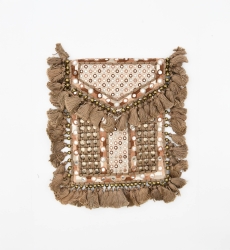 Fantasievolle Boho-Baumwolltasche TASSELS - Miss June Paris - 3