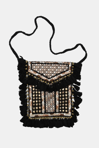 bohemian TASSELS fancy cotton bag - Miss June