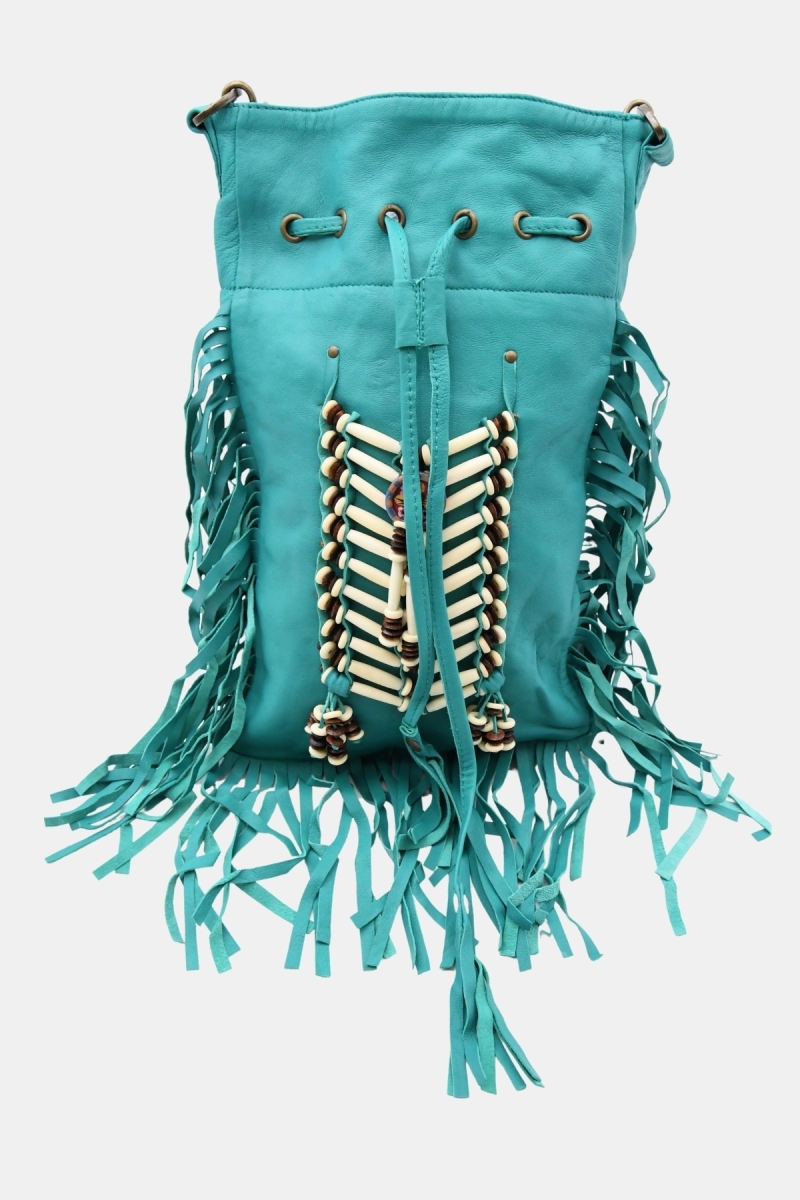 borsa in pelle boheme TAINA - Miss June