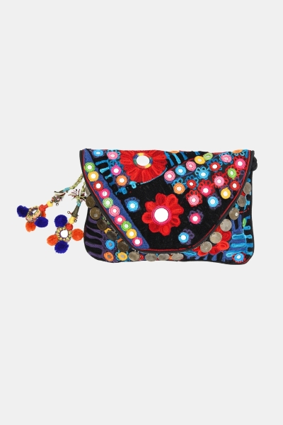 Fancy bohemian bag BLACK MIRROR - Miss June