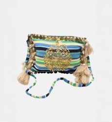 bolso de algodón boheme fantasía CASABLANCA - Miss June Paris - 2