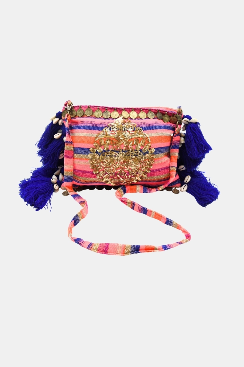 bolso de algodón boheme fantasía CASABLANCA - Miss June Paris - 5