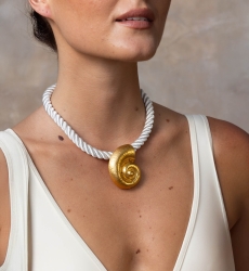 collier coquillage fantaisie boheme - Miss June