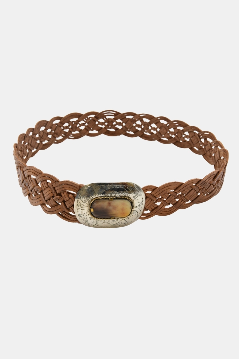 Ceinture Cuir Broadway - couleures assorties - style boho chic - Miss June Paris - 39
