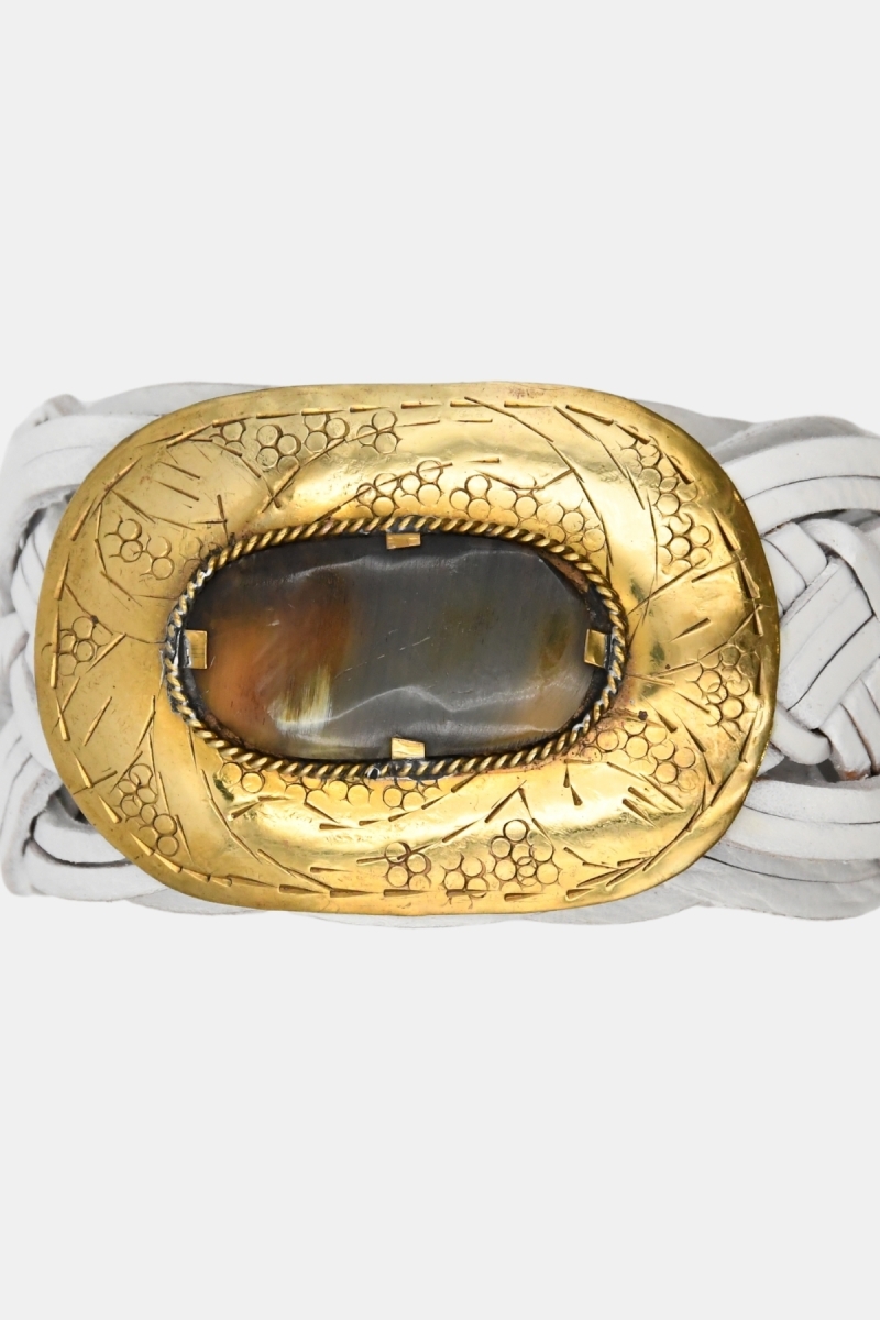 Ceinture Cuir Broadway - couleures assorties - style boho chic - Miss June Paris - 42