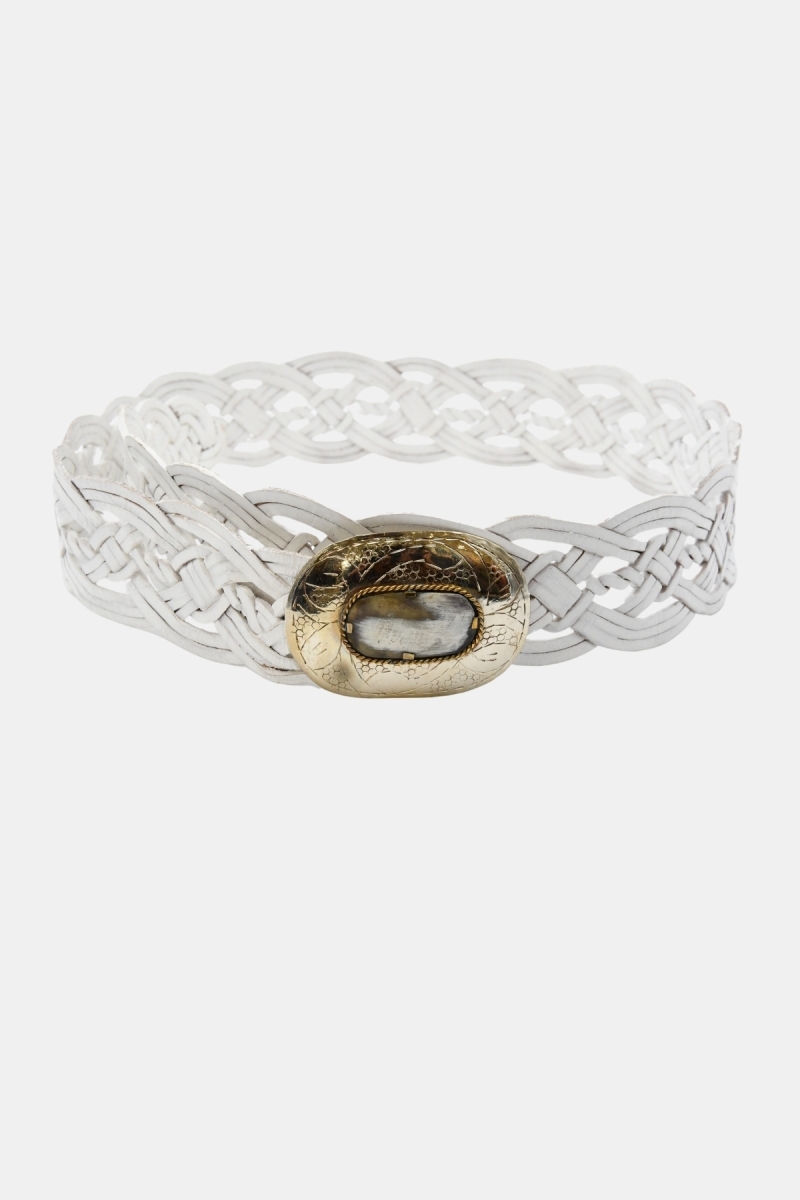 Ceinture Cuir Broadway - couleures assorties - style boho chic - Miss June Paris - 44