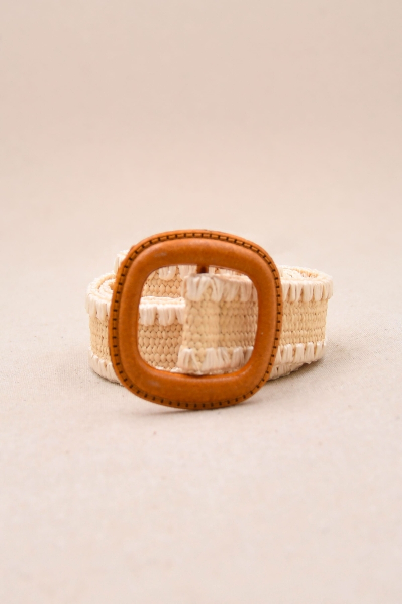 Faye-Gürtel – Raffia – Miss June Paris – 3