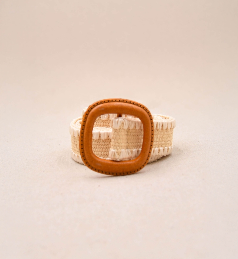 Faye Belt – Raffia – Miss June Paris – 3