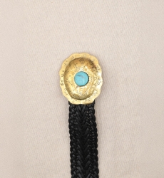 Black Leather Belt with Gold Buckle Janna – Miss June Paris – 1