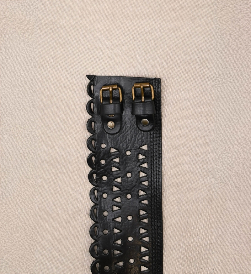 Joan Leather Belt – Black – Miss June Paris – 1