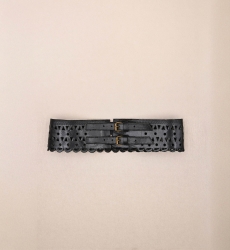 Cinto de couro Joan – Preto – Miss June Paris – 3