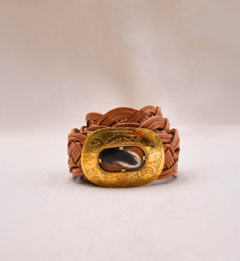 Cintura in pelle Broadway – Colori assortiti – Stile boho chic – Miss June Paris – 12