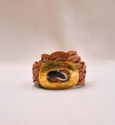 Cintura in pelle Broadway – Colori assortiti – Stile boho chic – Miss June Paris – 12