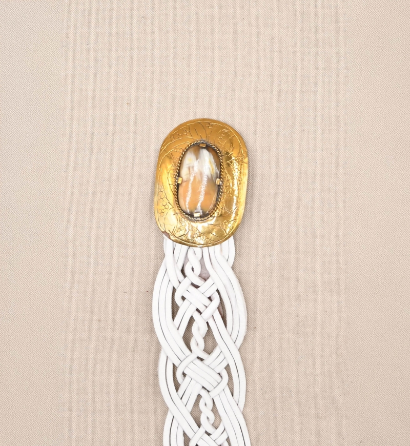 Broadway Leather Belt – Assorted Colors – Boho Chic Style – Miss June Paris – 16