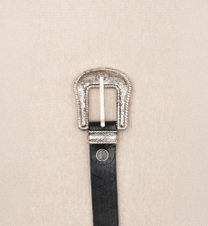 Ceinture Cuir Riley Noir - Miss June Paris - 2