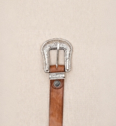 Ceinture Cuir Riley Marron - Miss June Paris - 2