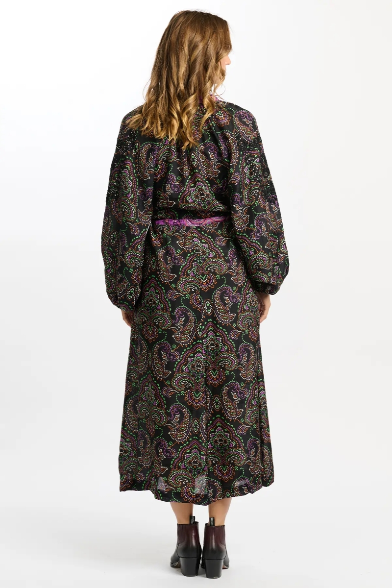 robe longue manche longue boheme PAOLA - Miss June