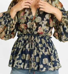 blusa floral manga larga LYAM - Miss June