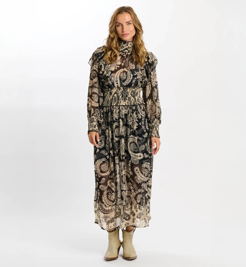 robe longue manche longue boheme PALOMA - Miss June