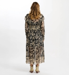 vestido largo bohemio manga larga PALOMA - Miss June