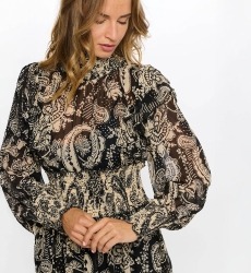 long sleeve bohemian long dress PALOMA - Miss June