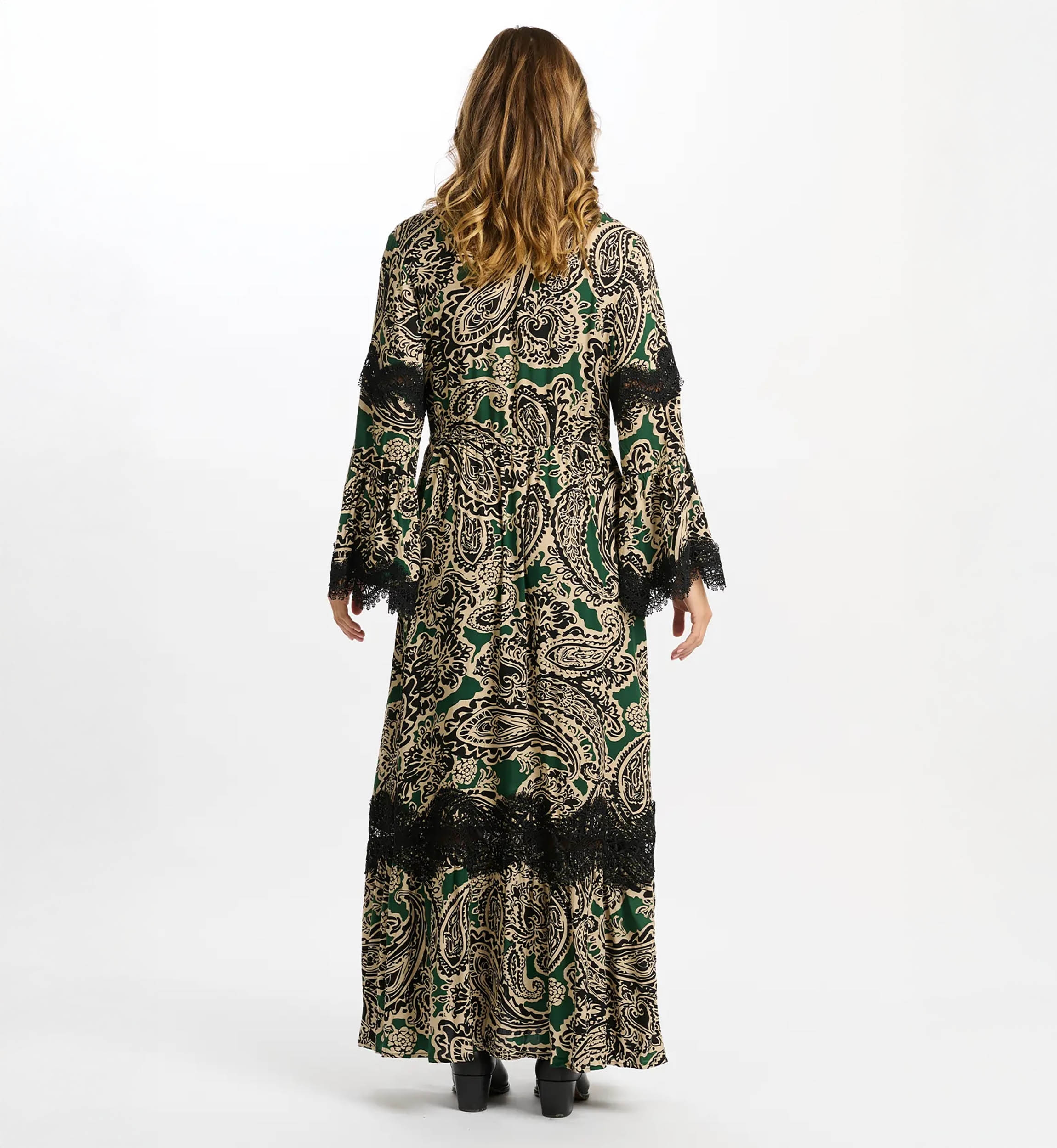 robe longue manche longue boheme chic TARTIKA - Miss June