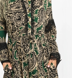 long sleeve boheme chic long dress TARTIKA - Miss June