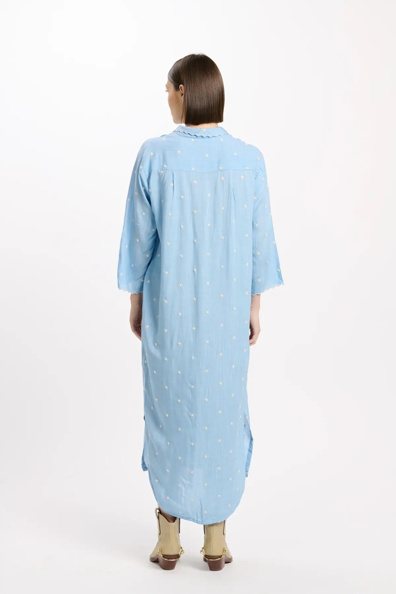 Miss June Paris — Ginna Maxi Dress Blue