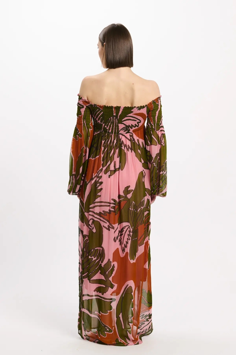 Miss June Paris — Vestido Largo Olympe Rosa