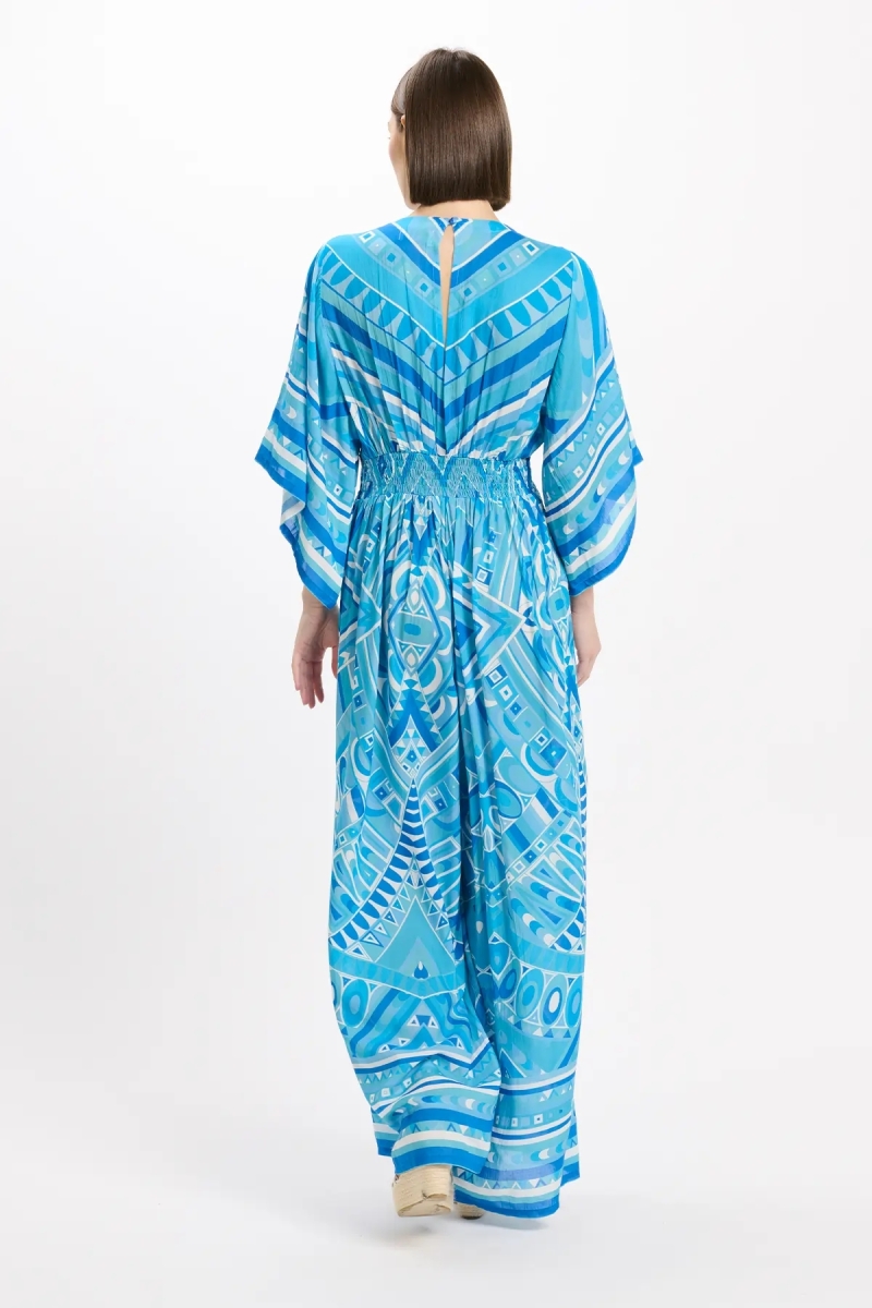 Miss June Paris — Yse Jumpsuit Blue