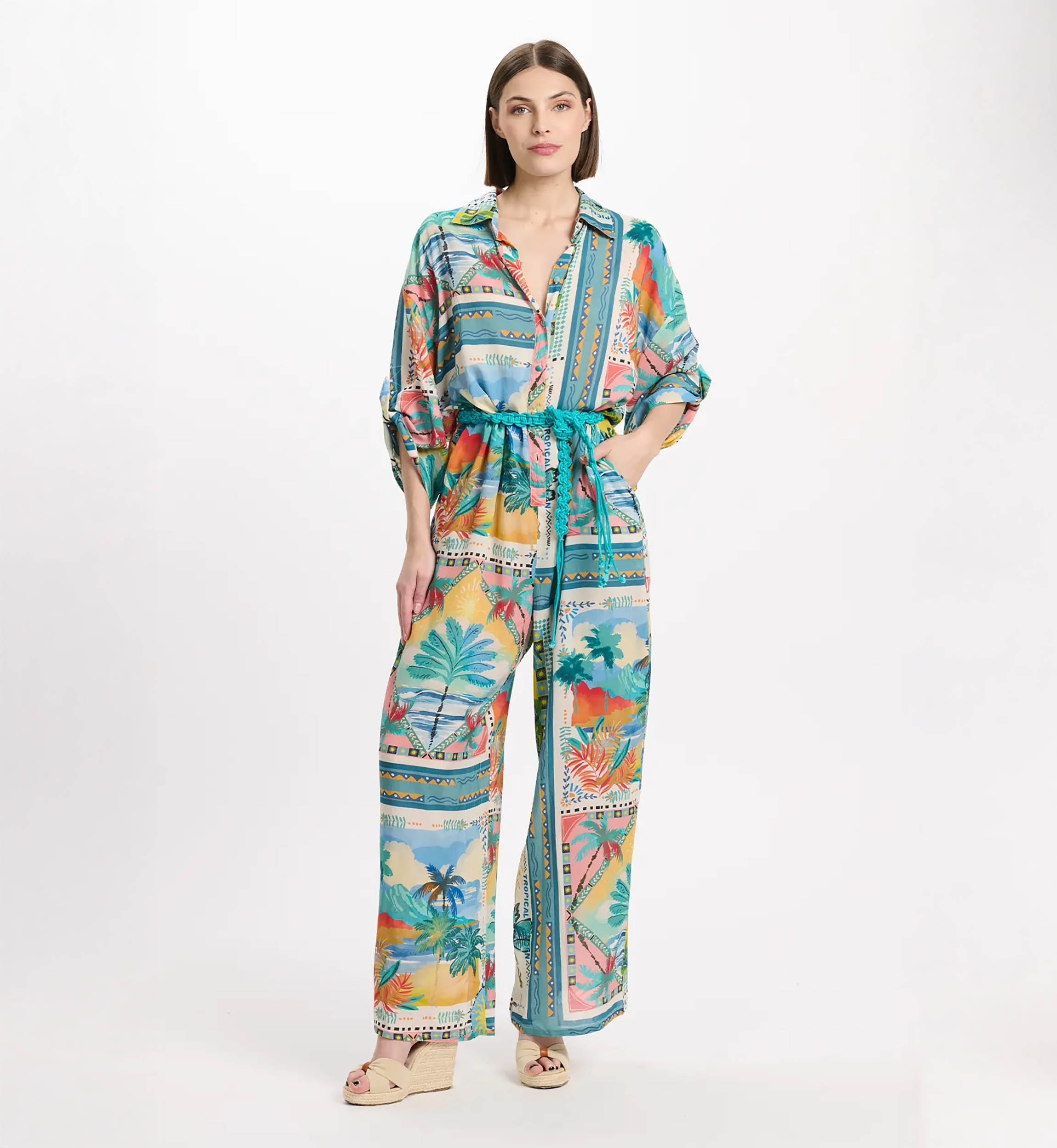 Miss June Paris — Mono-Pantalón Swan