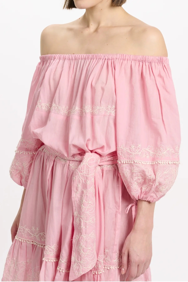 Miss June Paris — Vestido Corto Layla Bardot