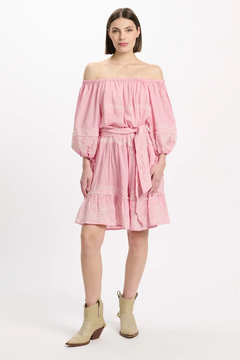 Miss June Paris — Vestido Corto Layla Bardot
