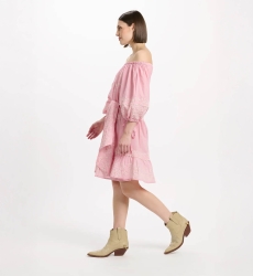 Miss June Paris — Vestido Corto Layla Bardot