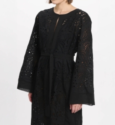 Miss June Paris — Vestido Largo Penny Negro