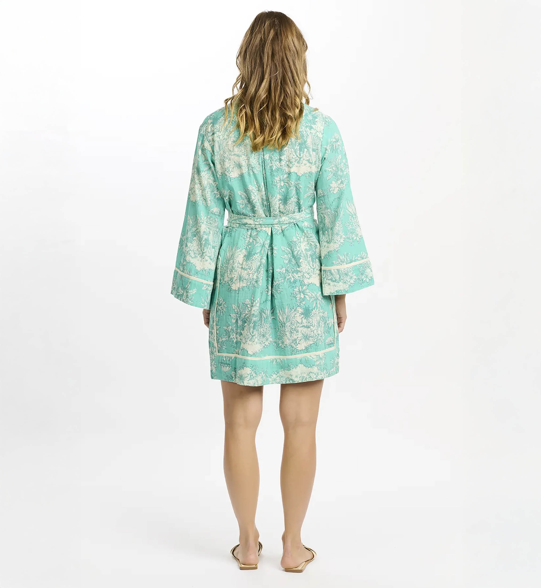 Callistan Aqua Short Dress | Short Dresses | Miss June Paris