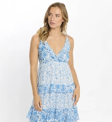 Abito Bertille – Abito lungo con spalline sottili e fodera, in rayon con lurex e paillettes, 100 % rayon – Miss June Paris - 4