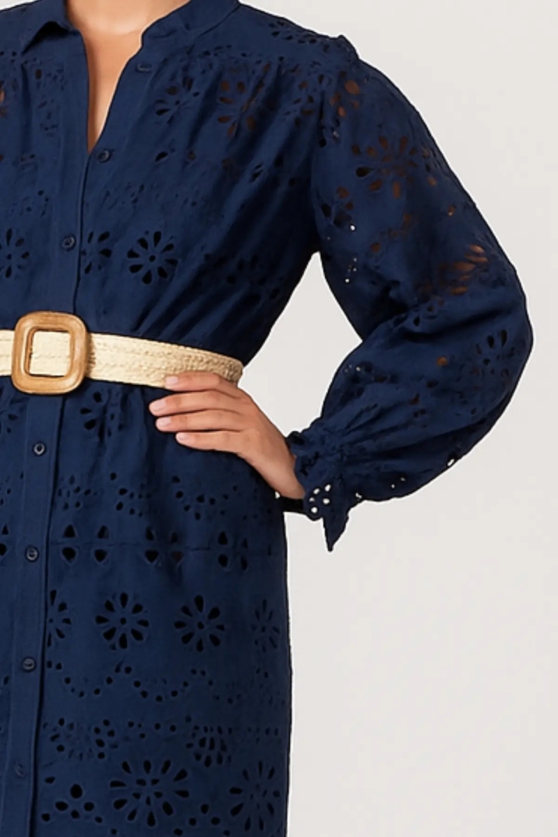 Miss June Paris — Robe Courte Nao Marine