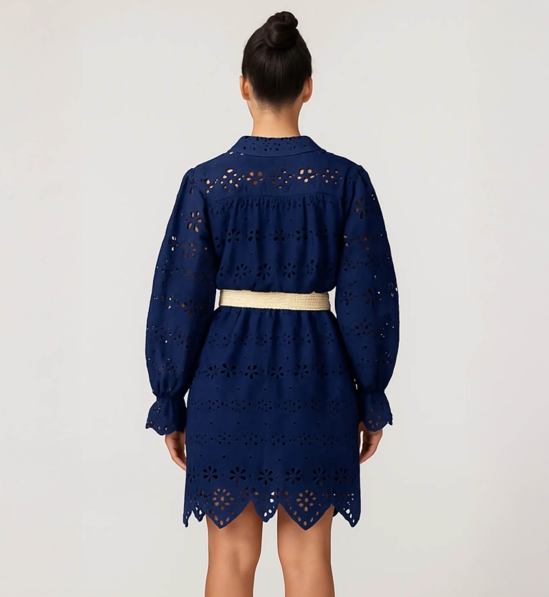 Miss June Paris — Vestido Corto Nao Marino