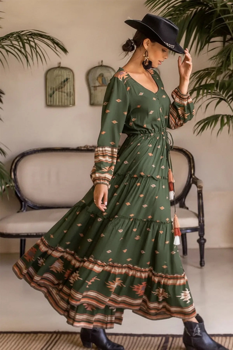 Miss June Paris — Vestido Longo Anatolia