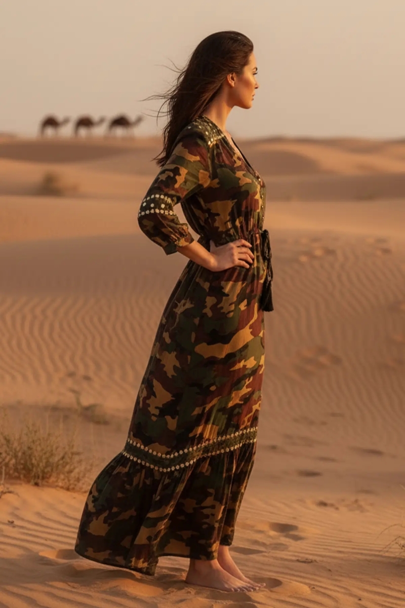 Miss June Paris — Long Dress Sahara