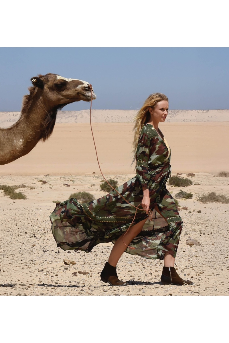 Miss June Paris — Long Dress Sahara