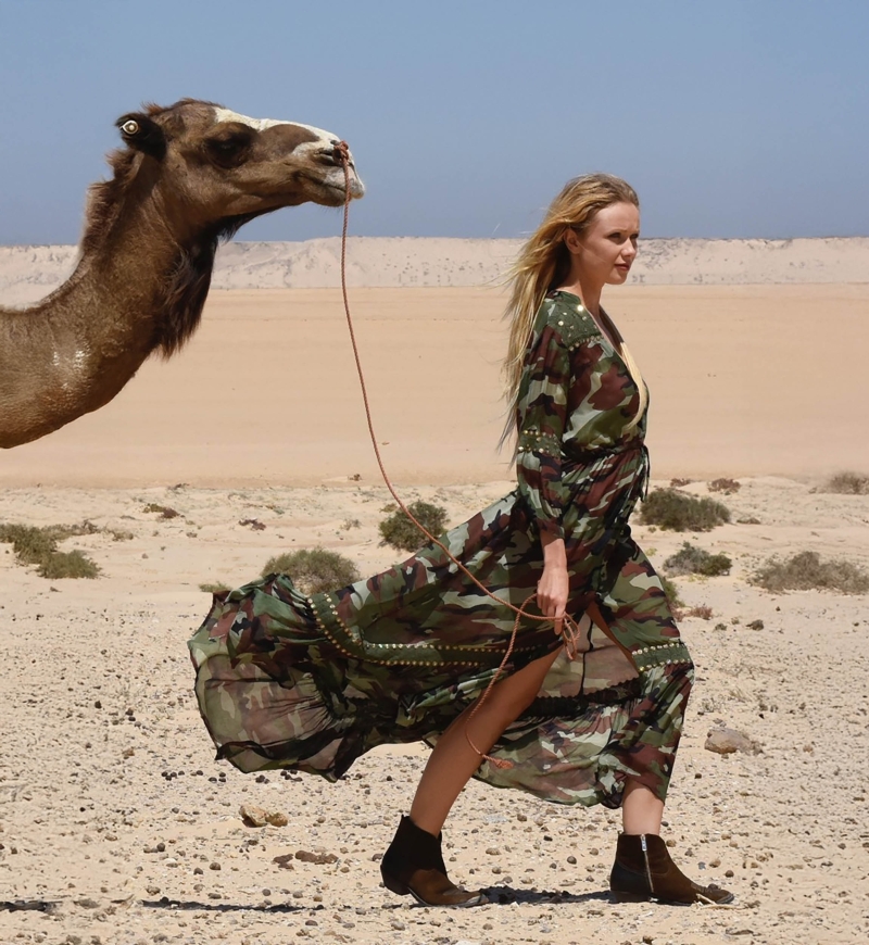 Miss June Paris — Robe Longue Sahara